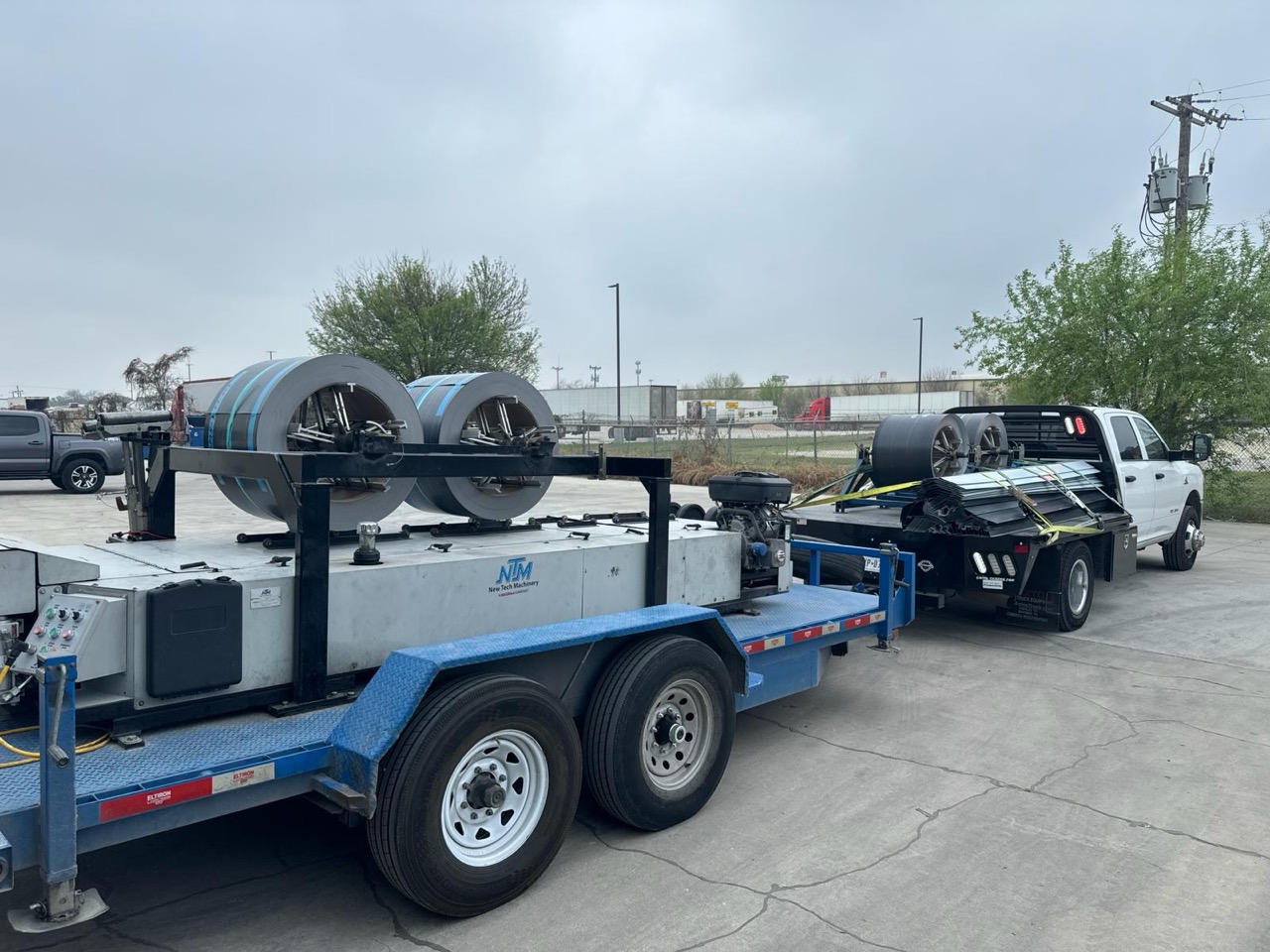 rolled metal roofing